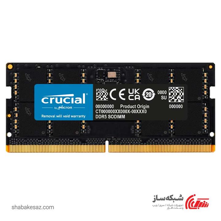رم کامپیوتر DDR5 کروشیال Crucial ظرفیت 16 گیگابایت 4800Mhz